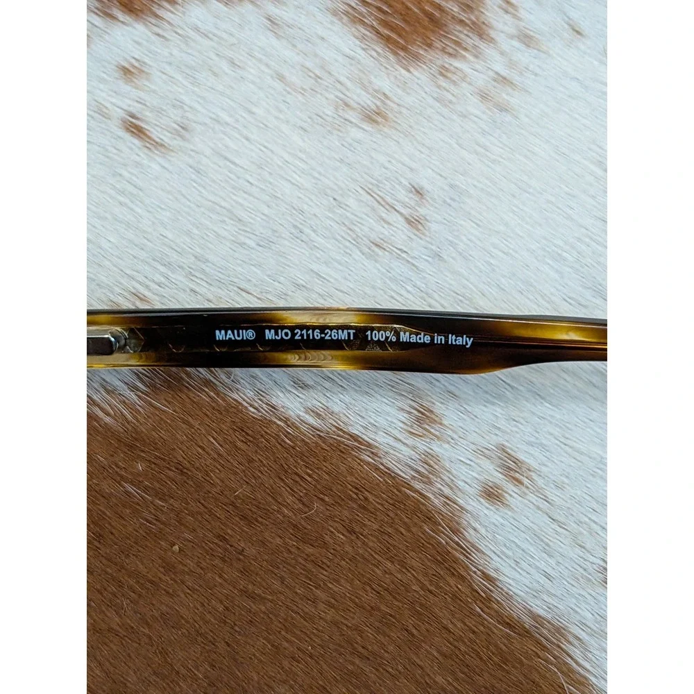 Maui Jim MJO2116 26MT Tortoise Square Optical Plastic Eyeglasses Frame 55-16-145